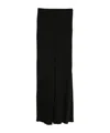 Twinset Twin-set Flowing Black Maxi Skirt