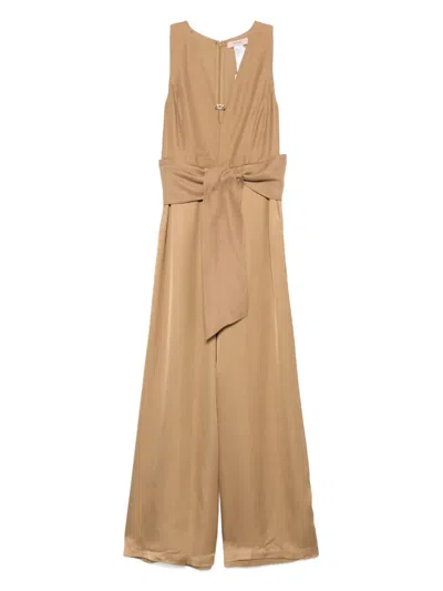 Twinset Logo-plaque Midi Dress