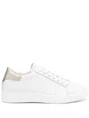 Twinset Logo-plaque Sneakers In White