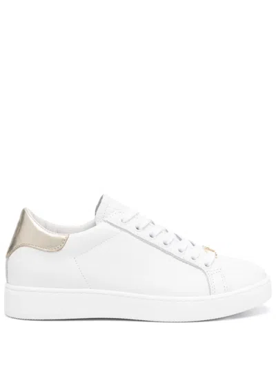 Twinset Logo-plaque Sneakers In White