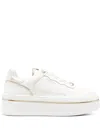 Twinset Logo-plaque Sneakers In White