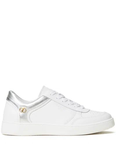 Twinset Logo-plaque Sneakers In White
