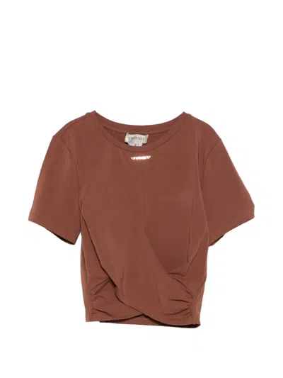 Twinset Logo-plaque T-shirt