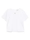 Twinset Logo-plaque T-shirt In White