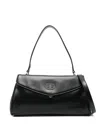 Twinset Logo-plaque Tote Bag In Blue