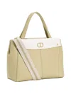 Twinset Logo-plaque Tote Bag In Green