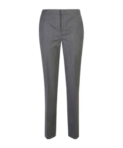 TWINSET LOGO-PLAQUE TROUSERS