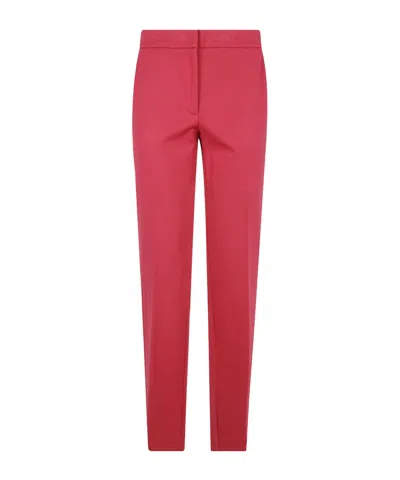 TWINSET LOGO-PLAQUE TROUSERS