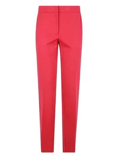 TWINSET LOGO-PLAQUE TROUSERS