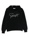 Twinset Logo-print Hoodie In Black