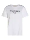 Twinset Logo-print T-shirt In White