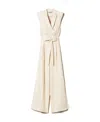 Twinset Logo Sleeveless Jumpsuit In White