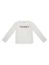 Twinset Logo T-shirt In White