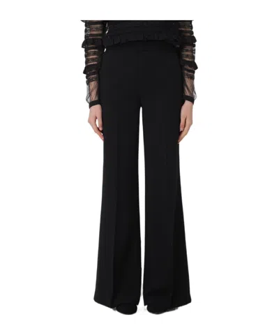 TWINSET TWINSET MID-RISE WIDE-LEG PALAZZO PANTS