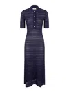 Twinset Long Dress In Blue