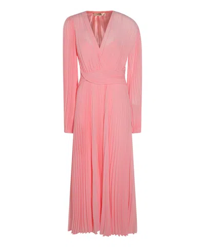Twinset Long Dress In Pink
