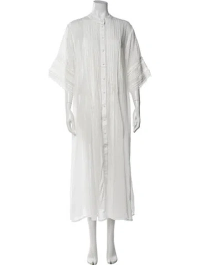 Pre-owned Twinset Long Dress W/ Tags In White