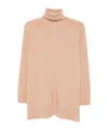 Twinset Long-sleeve Turtleneck Sweater In Brown