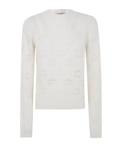Twinset Ribbed Knit Sweater