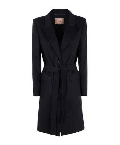 TWINSET TWINSET BELTED COAT