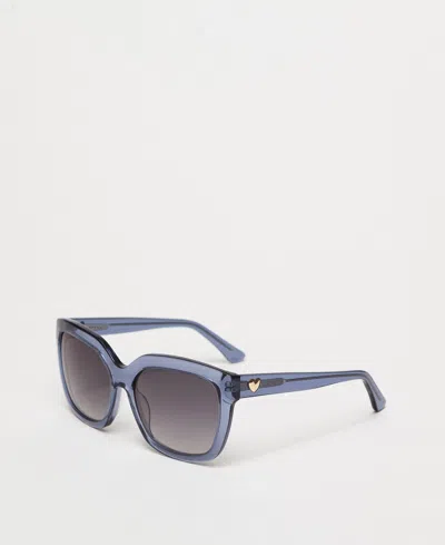 Twinset Lunettes De Soleil Carrées In Blue