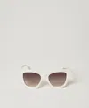 Twinset Lunettes De Soleil Carrées In Neutral