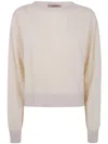 Twinset Twin-set Lurex Sweater In Neutral