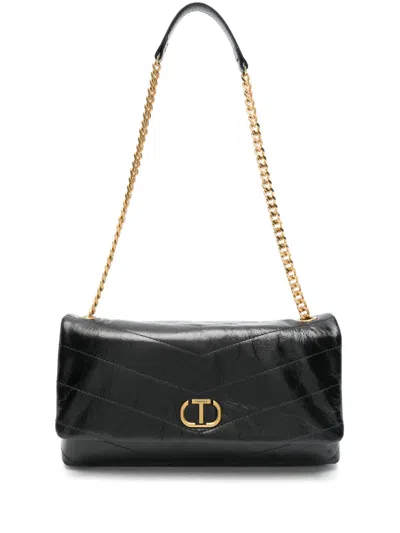 Twinset Madison Shoulder Bag In Black