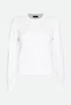 Twinset Maglia Bianca In White