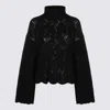 Twinset Sweaters Blacks And Greys In Black