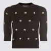 Twinset Sweaters Blacks And Greys In Brown
