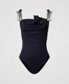 Twinset Maillot De Bain Une Pièce Avec Patch Floral In Blue