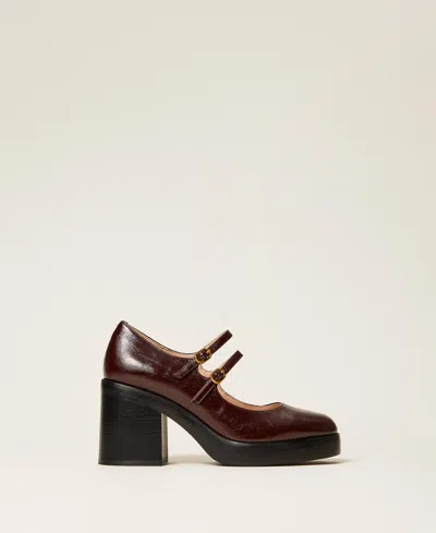 Twinset Mary Jane Court Shoes With Straps
