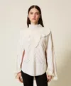Twinset Twin-set Snow White Wool Sweater In White