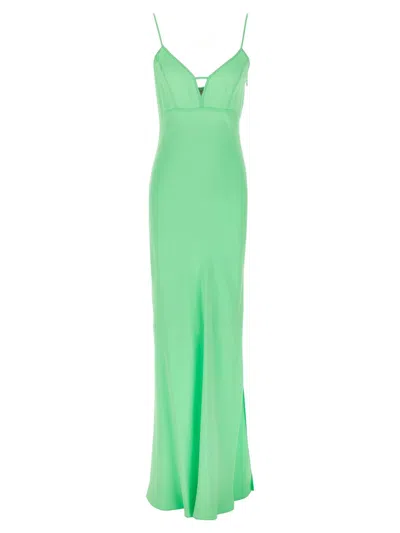 TWINSET TWINSET MAXI SATIN DRESS
