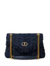 Twinset Medium Dreamy Shoulder Bag In Blue