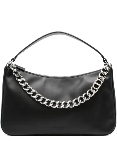 Twinset Medium Liliane Shoulder Bag In Black