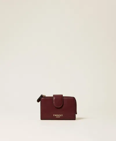 Twinset Portefeuille Moyen Avec Logo Et Bride