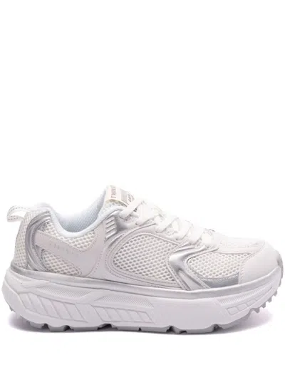 TWINSET MESH-PANELLED SNEAKERS