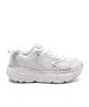 Twinset Twin-set Cushioned White Sneakers With Breathable Mesh Upper In White