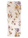 Twinset Twin Set Mesh Skirt In Multi