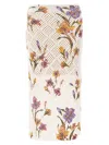Twinset Floral-print Midi Skirt In Multicolor