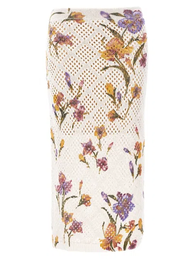 TWINSET MESH SKIRT
