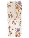 Twinset Floral-print Midi Skirt In Multicolor