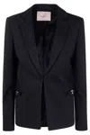 Twinset Milano Blazer In Black