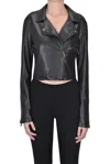 Twinset Milano Eco-leather Biker Jacket