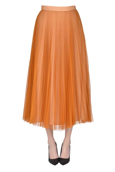 Twinset Milano Pleated Tulle Skirt