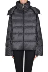 Twinset Milano Quilted Eco-friendly Down Jacket In Gray