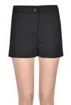 Twinset Milano Wool-blend Shorts