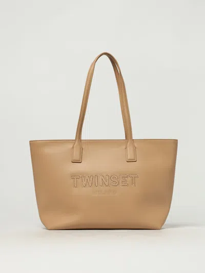 Twinset Mini Bag  Woman Color Beige In Sand